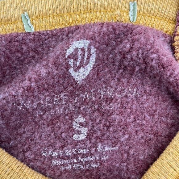 Where I'm From Pullover Men S Burgundy Yellow The Land Sweatshirt - Picture 3 of 9